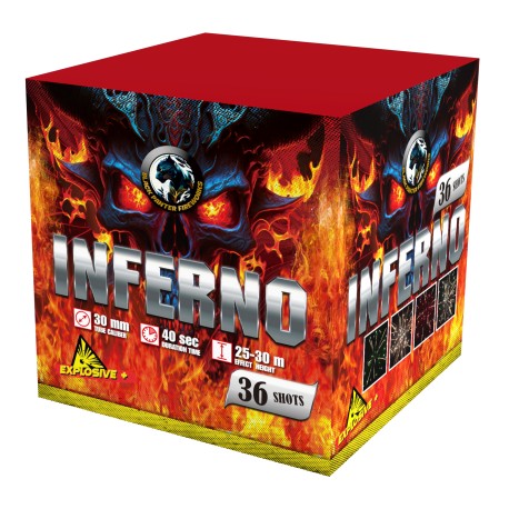 Inferno 36 Schuss Kal. 30 mm 1 Karton/4Stk